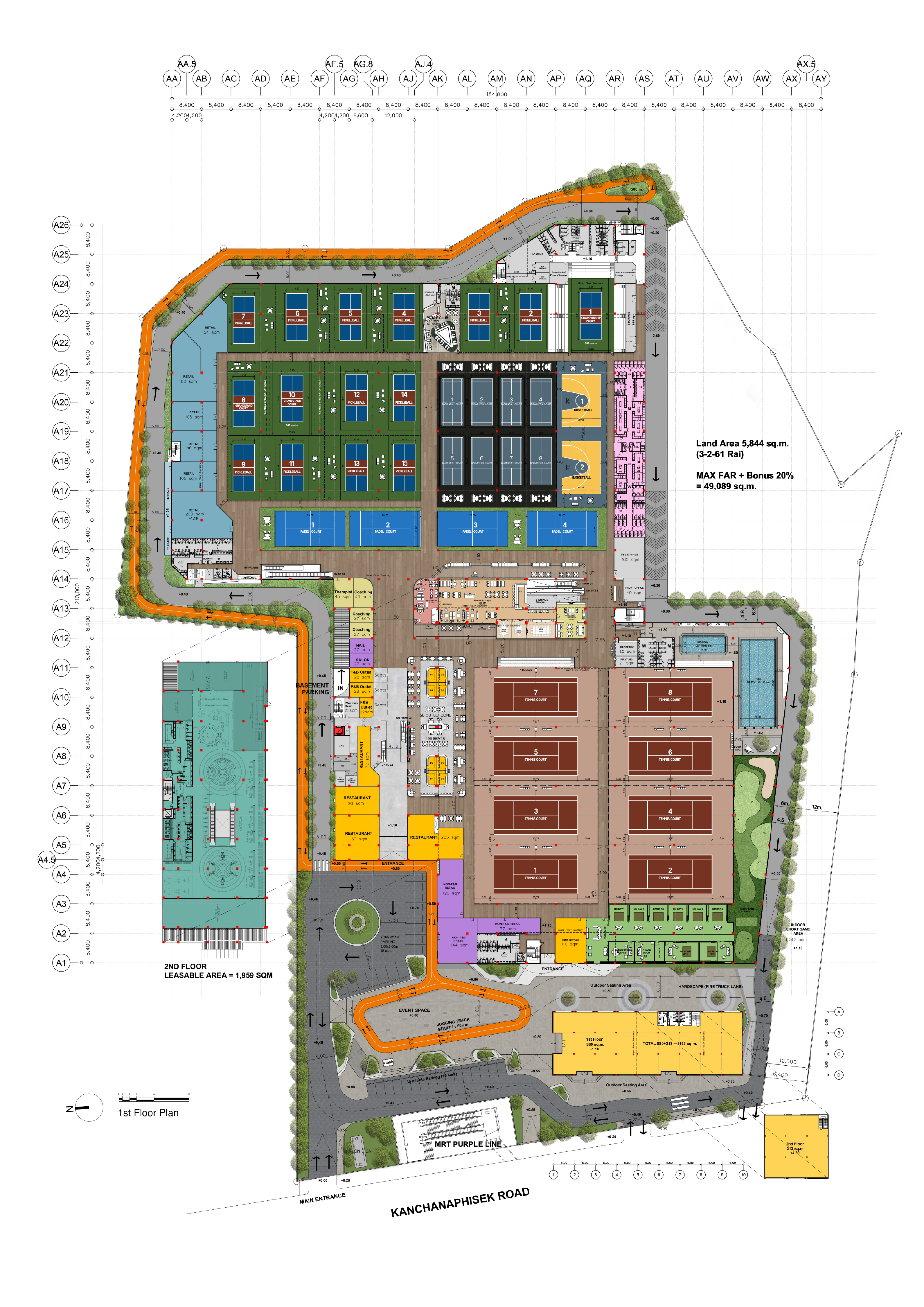 1st Floor Plan